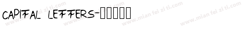 capital letters字体转换